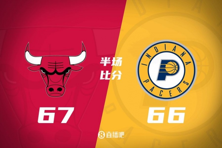  半場戰(zhàn)報：大打對攻戰(zhàn)！懷特20分 哈利伯頓15+5 公牛僅領先1分