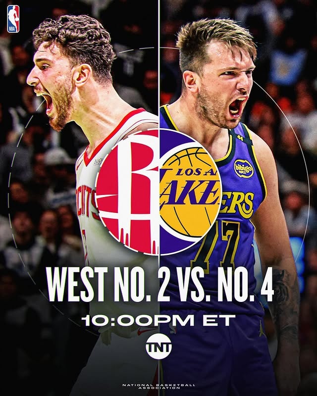  狂野西部焦點大戰(zhàn)！NBA官方發(fā)布火湖大戰(zhàn)海報：申京VS東契奇